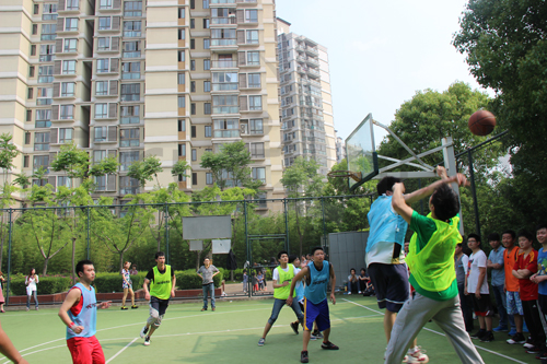 珍島2013年春季籃球賽蓋帽鏡頭