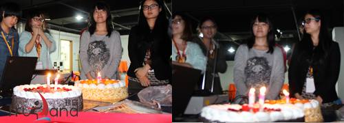 默默許下心愿，生日的愿望一定會(huì)實(shí)現(xiàn)