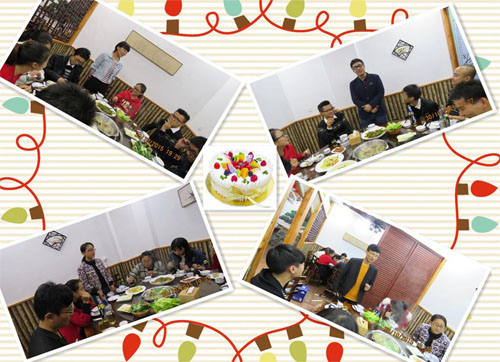 壽星們相互介紹認識