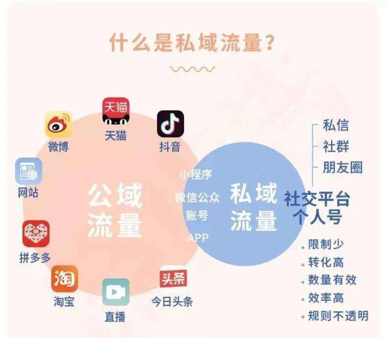 什么是私域流量？什么又是公域流量？